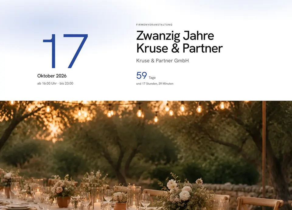 Beispielseite in der Vorlage Papierweiß: Modern und minimalistisch